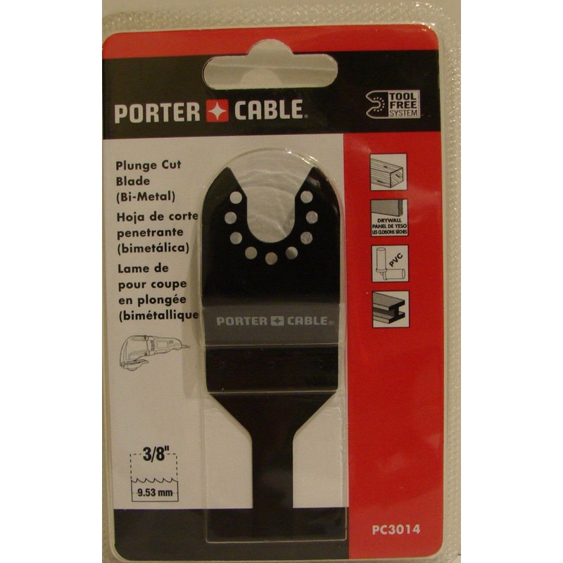 Porter Cable PC3014 3/8" Bi-Metal Plunge Cut Blade