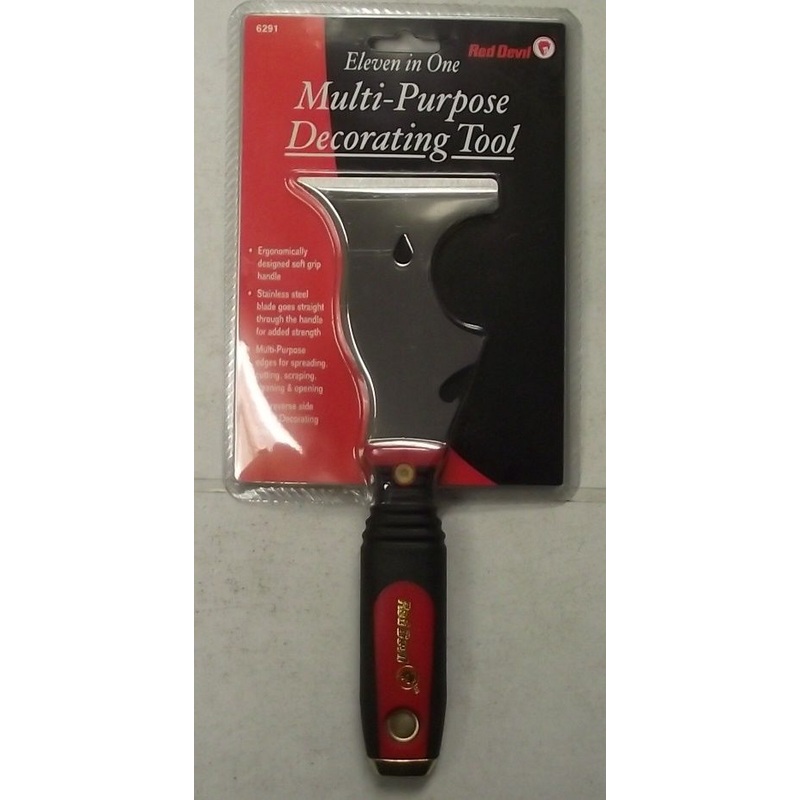 Red Devil 6291 11-In-1 Multi-Purpose Decorating Tool