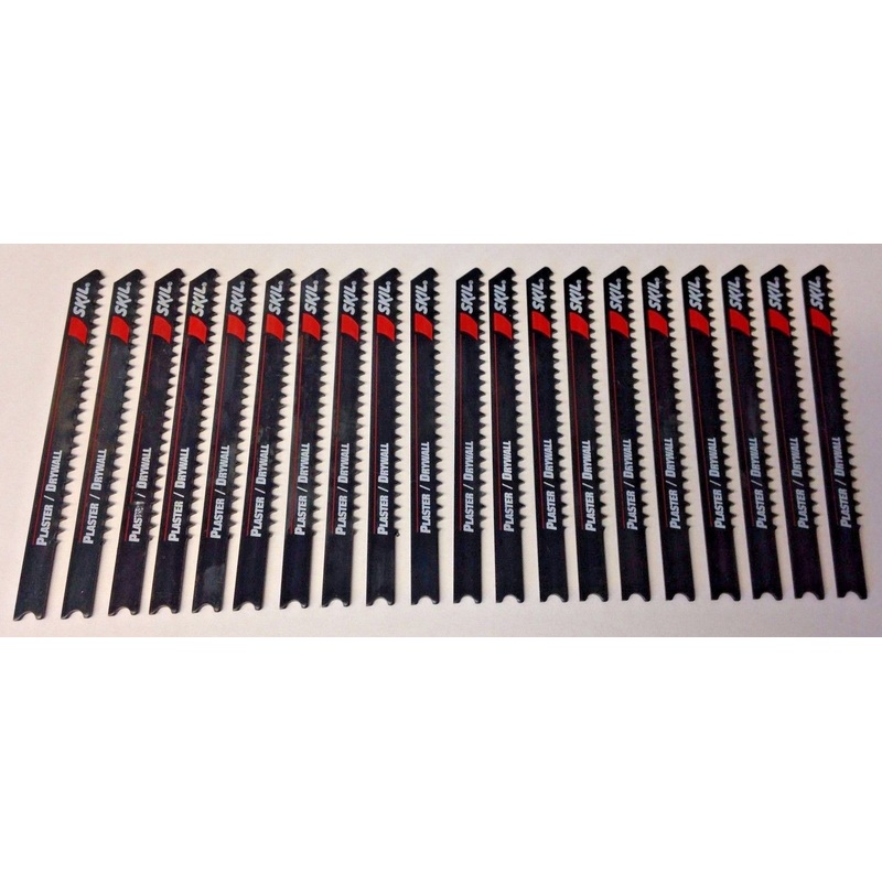 Skil 2608663651 3-1/2" Plaster & Drywall Jig Saw Blades 20 Pieces