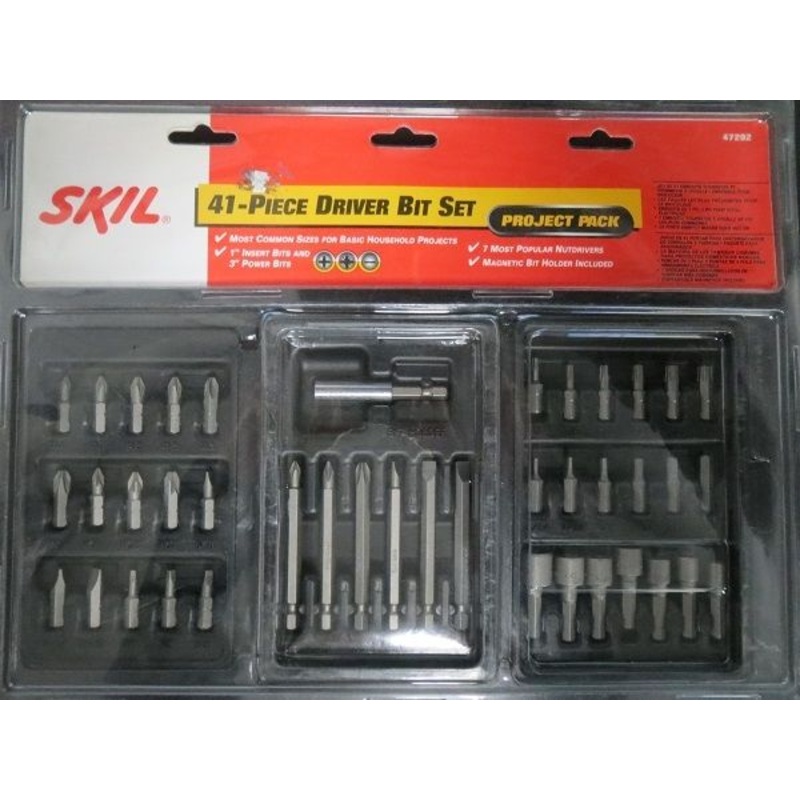 Skil 47292 41 Piece Driver Bit Set Project Pack