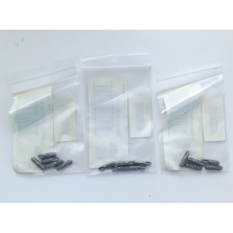 Bosch 3AE47 15pcs #3 Phillips Insert Bits USA (3pks of 5pcs)