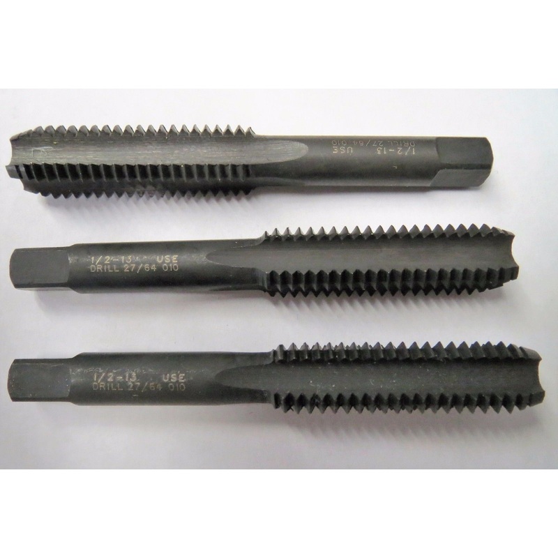 Bosch HCS Bottom Tap 1/2-13 Black Oxide 00102 Bulk (3 pcs) #T24