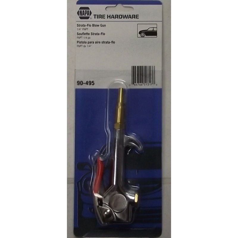 Napa 90-495 High Velocity Blowgun Strata Flow Safety Tip-OSHA 1910 Brass Tip