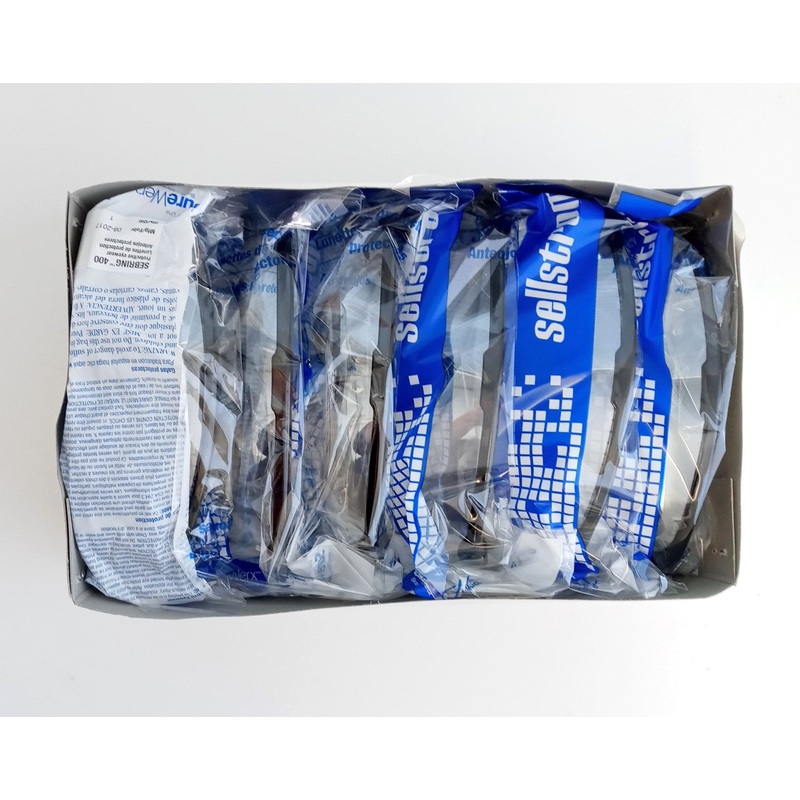 Sellstrom S76341 Safety Glasses - 400 Series - Clear Lens - Black Fram 12pcs.