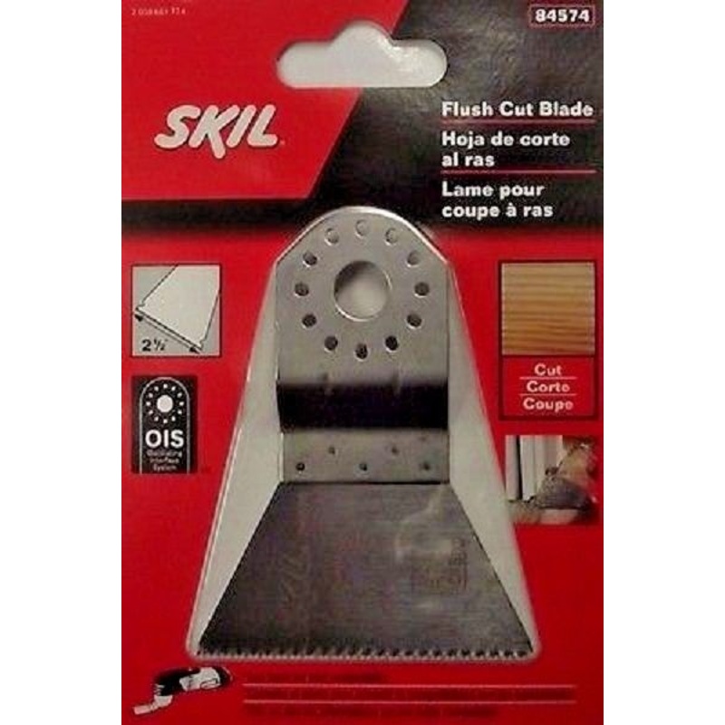 Skil 84574 Wood Flush Cut Saw Blade OIS System For Oscillating Tool Swiss Made