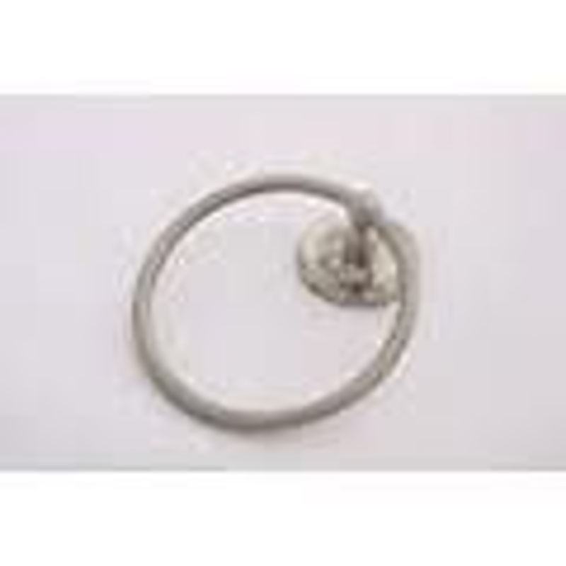 Taymor 02-D7904SN Maxwell Series Satin Nickel Towel Ring with Metal Ring