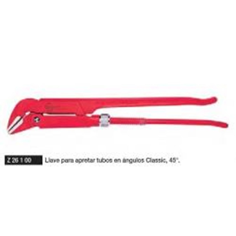 Wiha 294397 16.8" 45 Degree Pipe Wrench Germany