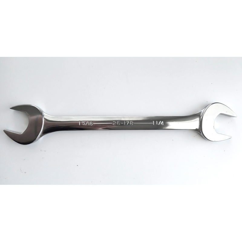 Armstrong 26-178 1-1/4" x 1-5/16" Full Polish Open End Wrench USA