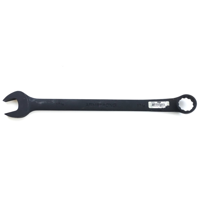 Armstrong 30-246 - 1-7/16" 12 Pt. Long Pattern Combination Wrench Blk Oxide USA