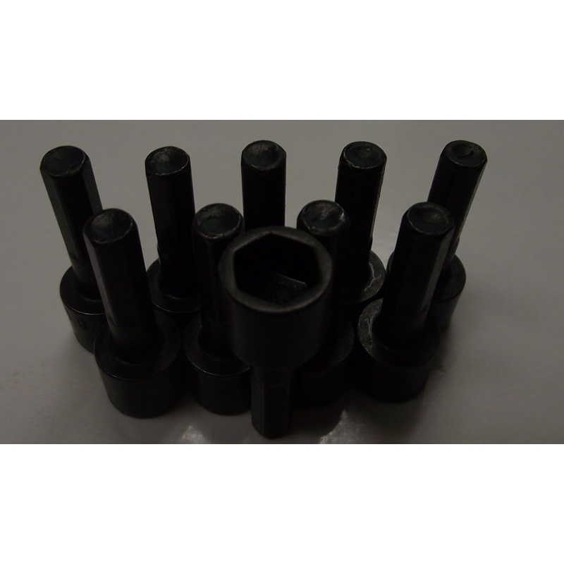 Bosch 1609435342 3/8" x 1-7/16" Nutsetter Non-Magnetic 10pcs. USA