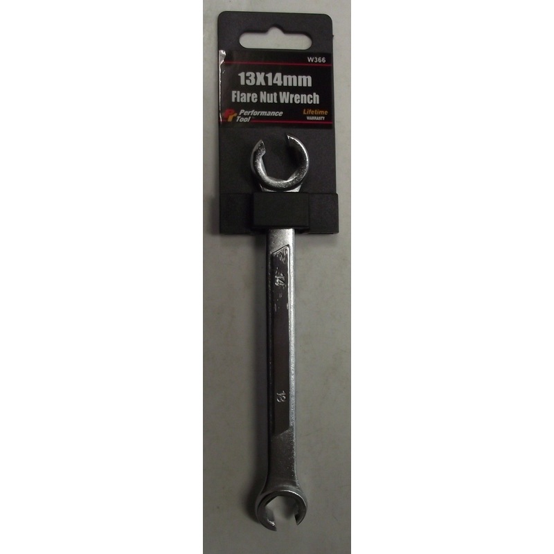 Performance Tool W366 13 x 14mm Flare Nut Wrench