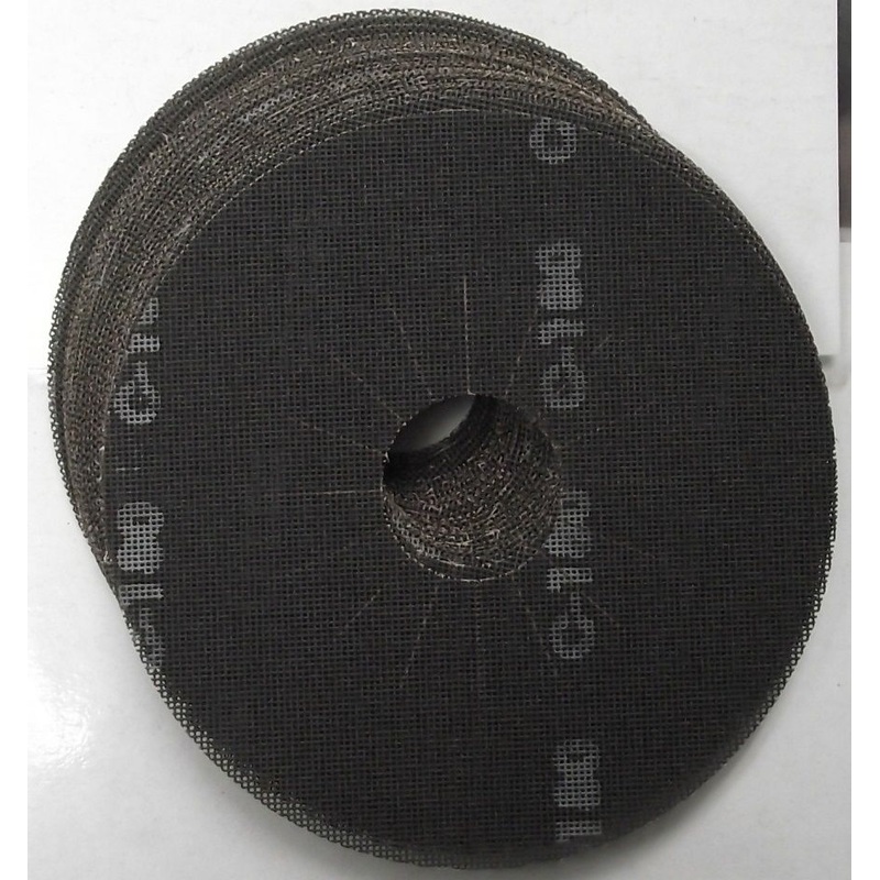 Porter Cable 76180-25 8-7/8" 180 Grit Abrasive Mesh Sanding Disc 25 Pack USA