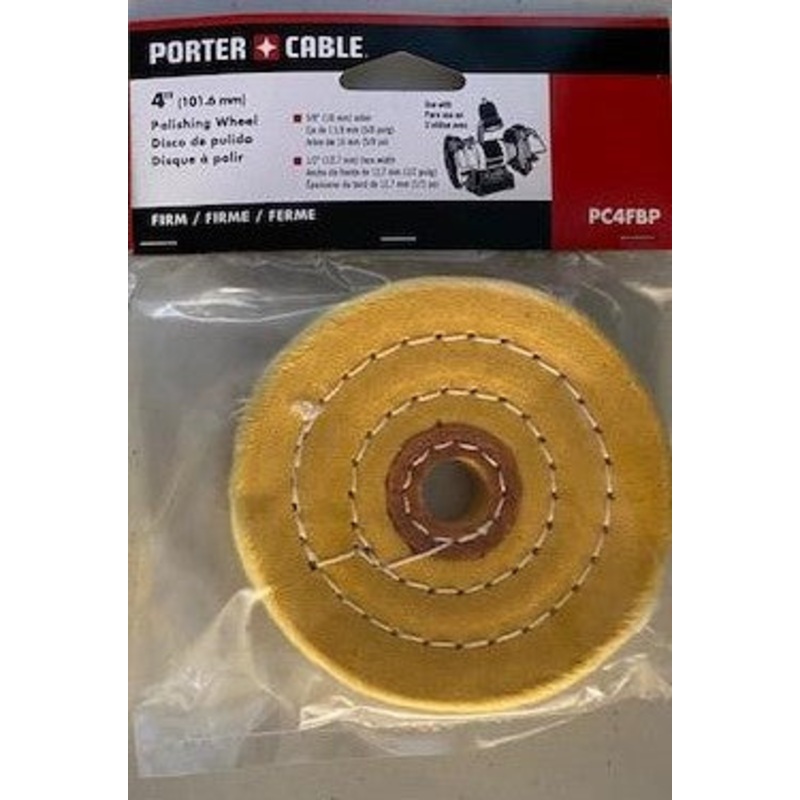 Porter Cable PC4FBP 4" Firm Buffing Pad Orange