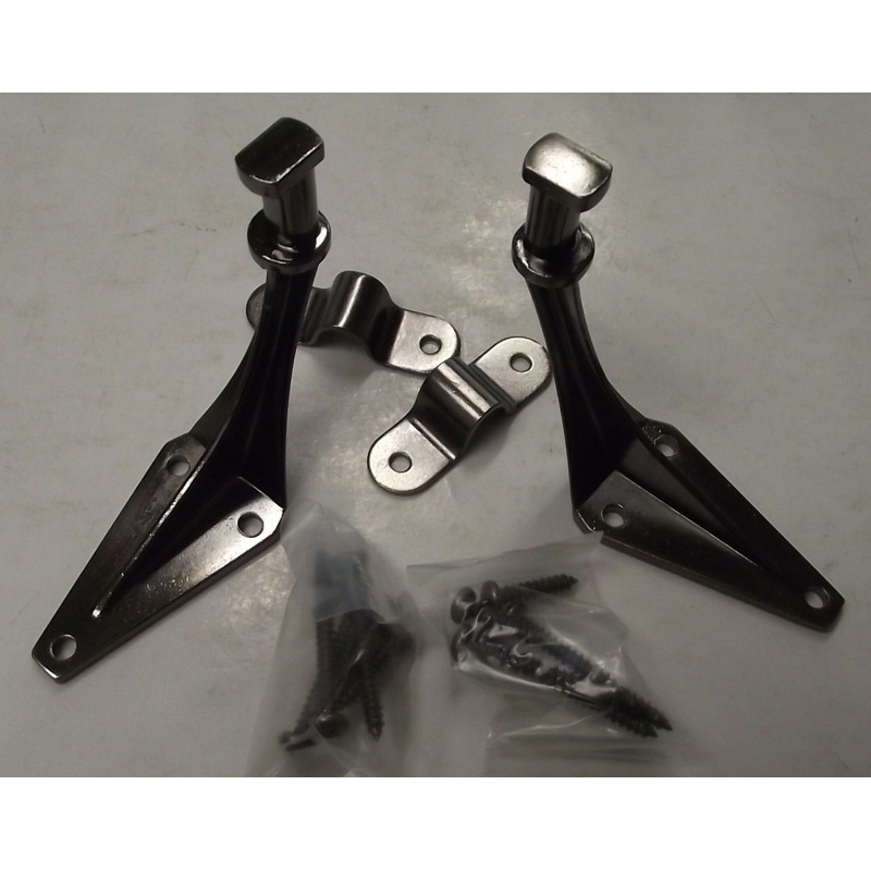 Taymor 25-P6390AN Deluxe Handrail Bracket Antique Nickel 2pcs.
