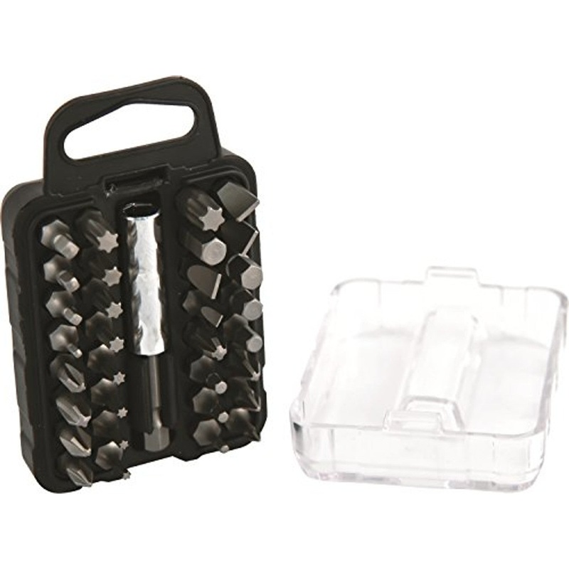 Vulcan 386360 Pro-Mix 1" Driver Bit Set, 33 Pieces