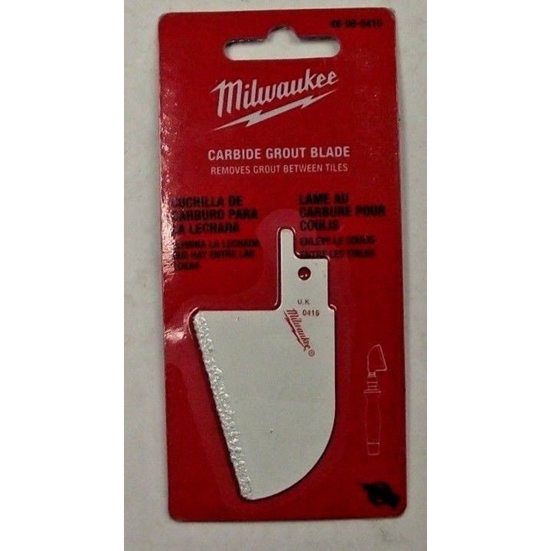 Milwaukee Carbide Grout Blade 48-08-0415 For Job Saw Handle Only