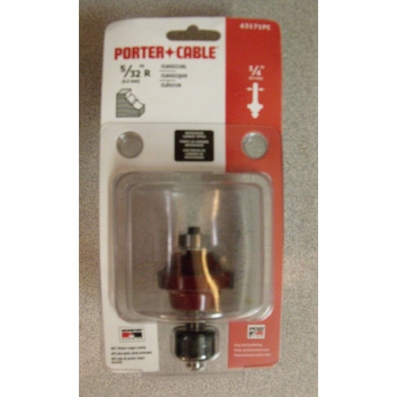 Porter Cable 43171PC 5/32 Radius Classical 1/4 Shank  Router Bit