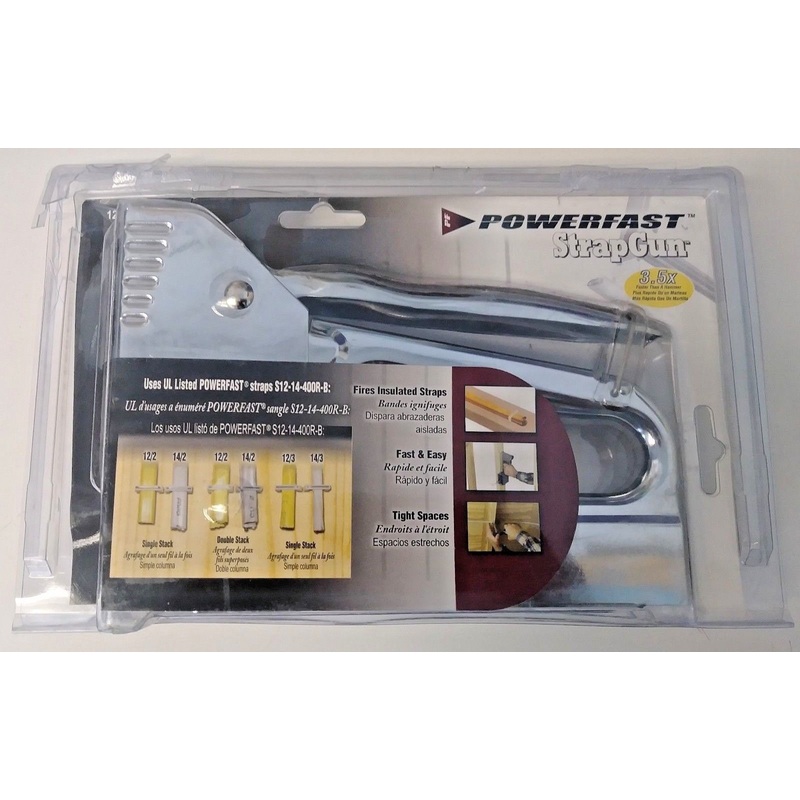 Powerfast 12-14-NMR-B Strap Gun Staple Gun