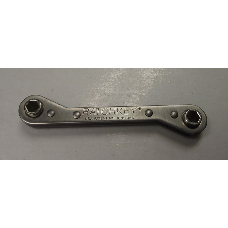 Ratchkey HC-13 5/16" Stainless Steel Ratcheting Wrench USA BULK