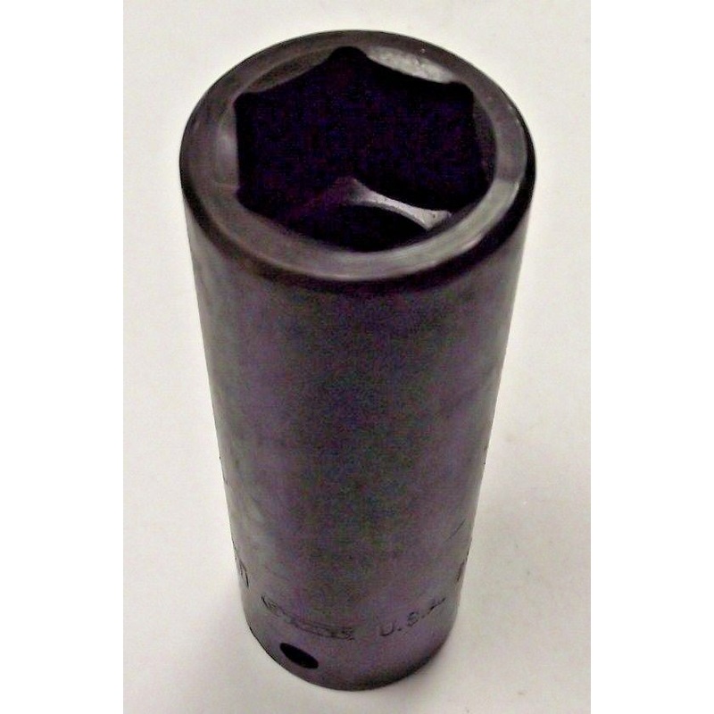 Allen 34059 3/8" Drive 7/16" 6 Point Deep Impact Socket USA