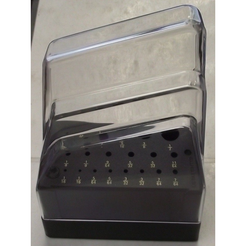 Black & Decker AP5316300 20pc Plastic Index Drill Bit Set CASE ONLY