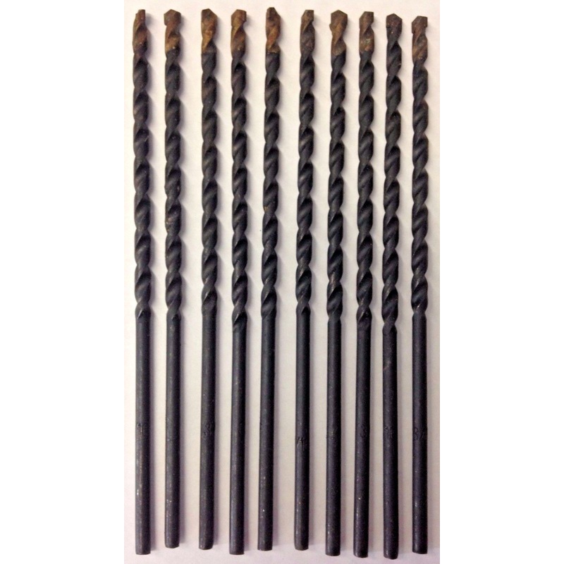 Bosch 2608682673 - 3/16" x 6" RSBO Black Oxide MDB Drill Bits 10 Pieces