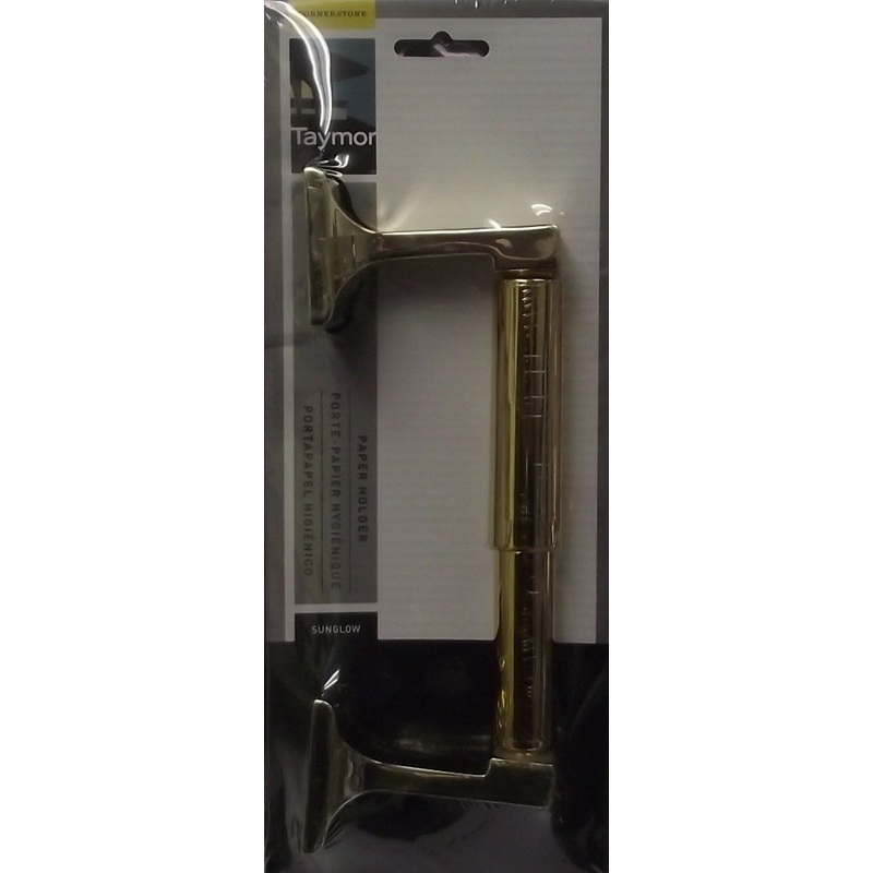 Taymor 02-D9408PB Sunglow Toilet Paper Holder Polished Brass