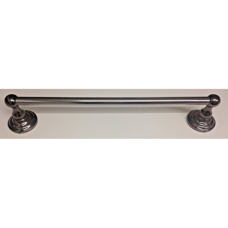 Taymor 04-AN6218 Brentwood Series 18" x 3/4" Antique Nickel Towel Bar