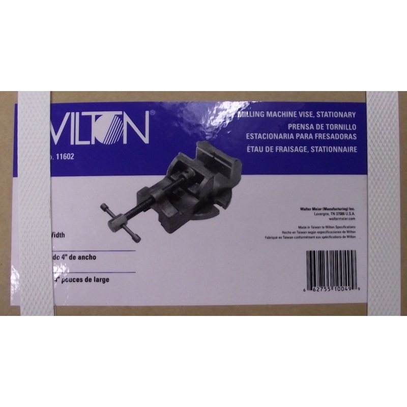 Wilton 11602 4" Milling Machine Vise Stationary