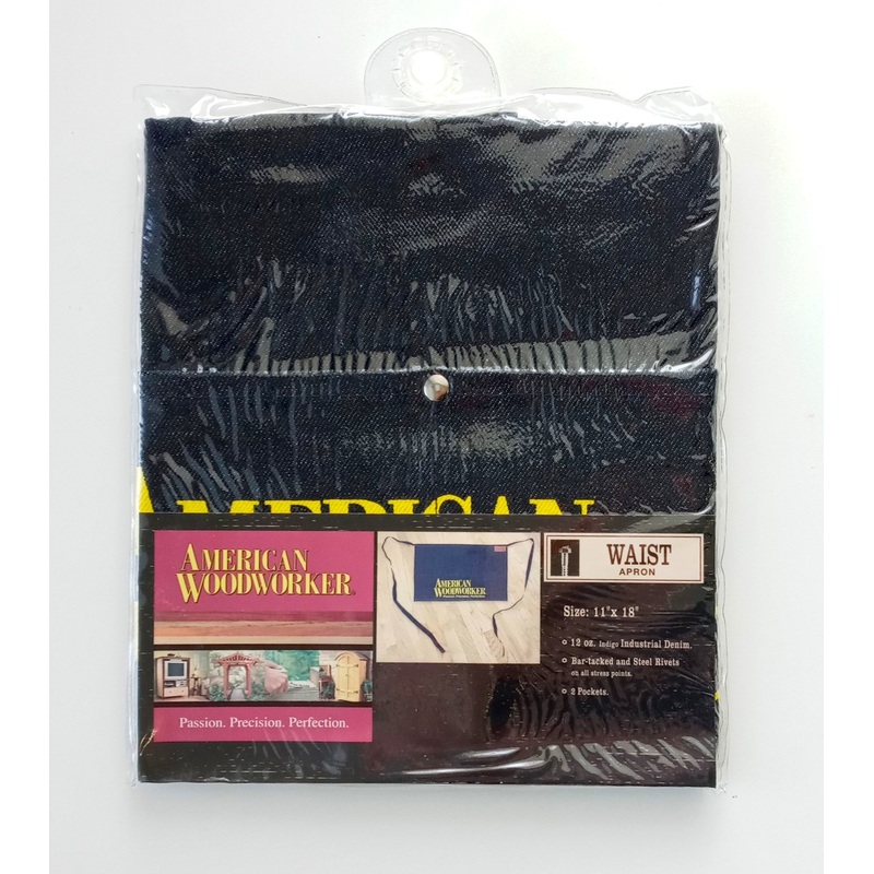 American Woodworker 107 Denim Waist Apron