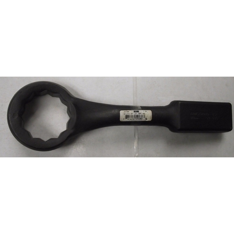 Armstrong 59-080 80mm Black Oxide 12 Point 45 Degree Offset Striking Wrench USA