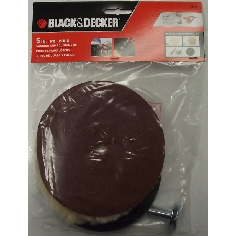 Black & Decker U1450 5" Sanding & Polishing Kit