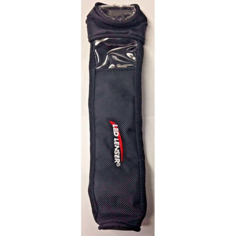Coast LED Lenser TT2017CP Large 11" Flashlight Sheath with Zipper & Belt Clip