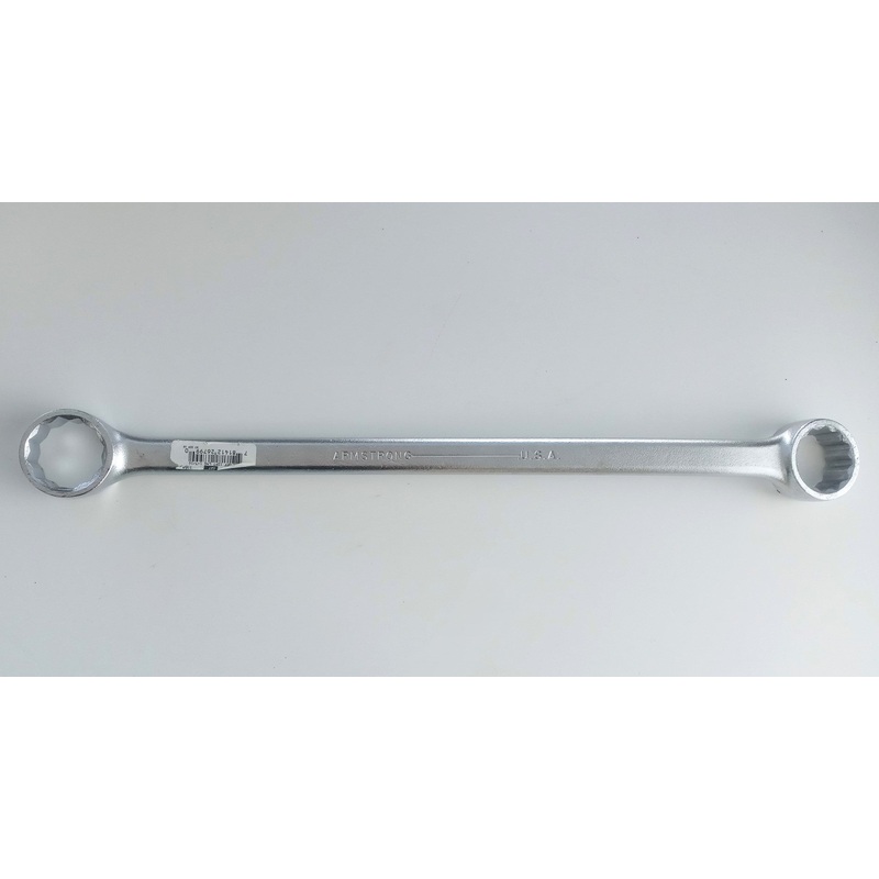 Armstrong 26-799 12 Point Satin Finish 15 Offset Box Wrench 1-7/16 x 1-5/8" USA