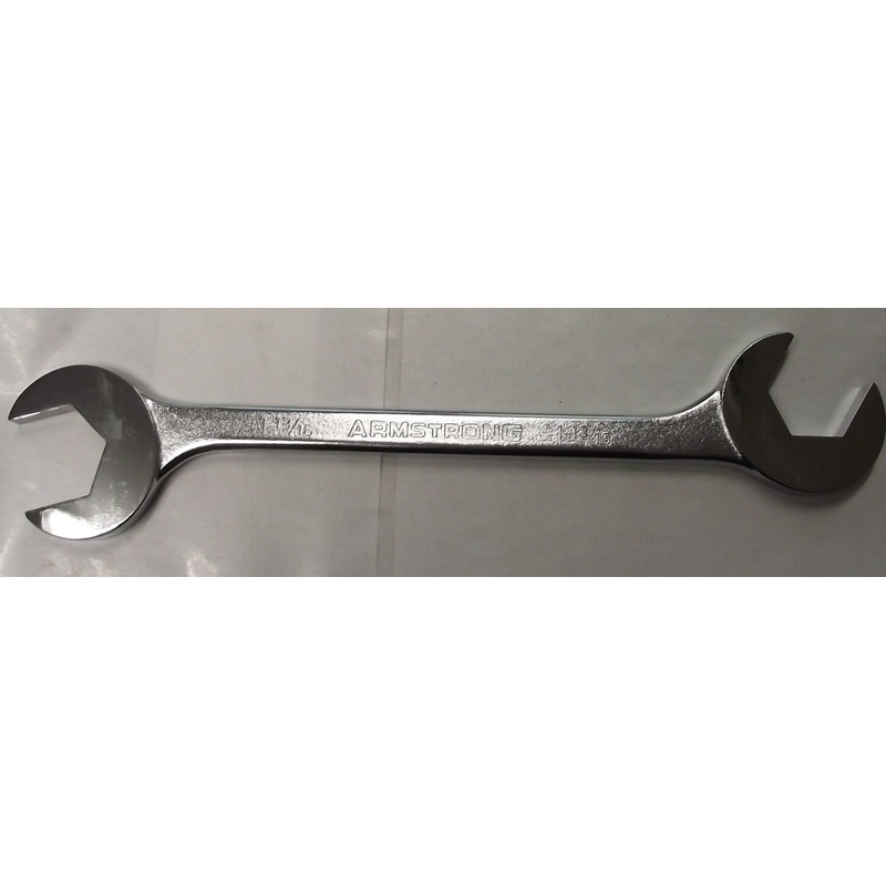 Armstrong 27-858 1-13/16" Open End Satin 15 & 60 Angle Wrench USA