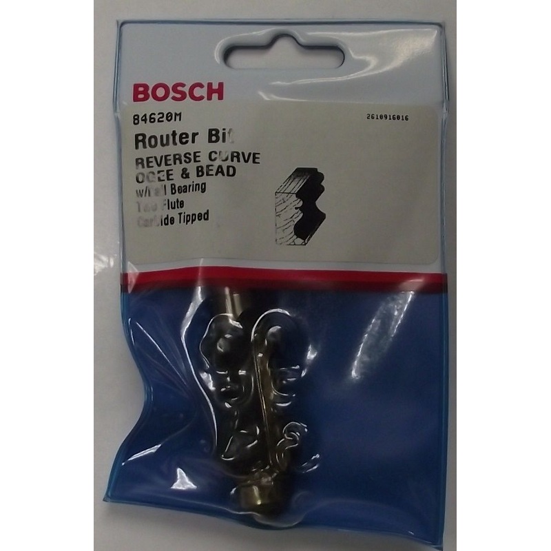 Bosch 84620M 15/16" Diameter 1-3/8" Cut Reverse Curve Ogee & Bead Router USA