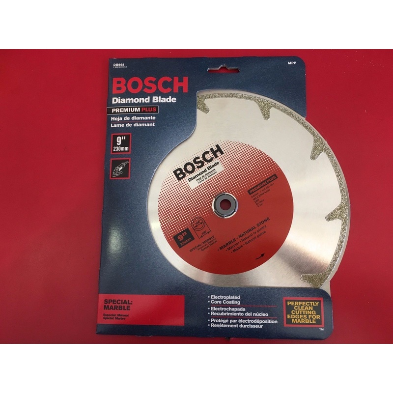 Bosch DB968 Premium 9" Dry Cutting Cont Rim Diamond Saw