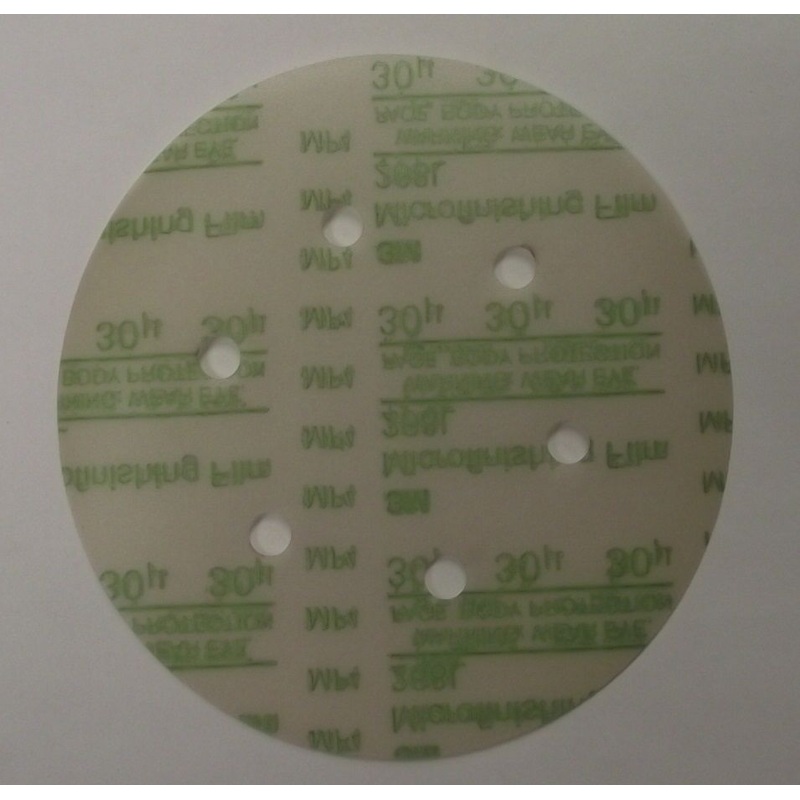 Bosch RSM130 6", 30 Micron, Microfinishing Film Disc 25 Pk