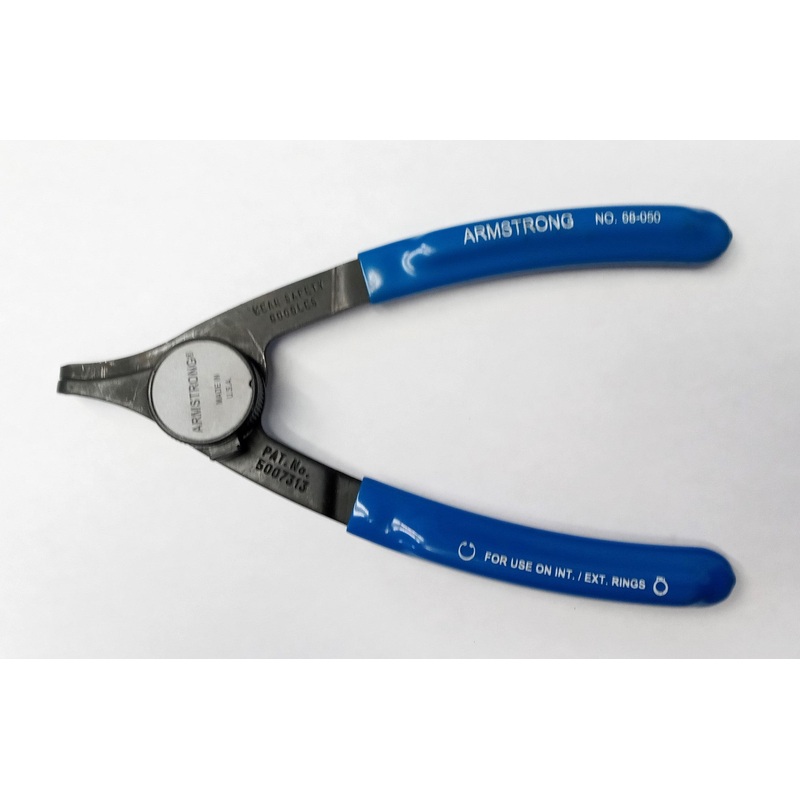 Armstrong 68-050 Retaining Ring Pliers Camlock Conv .070 USA