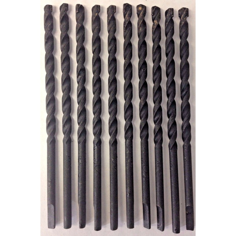 Bosch 1609506095 3/16" x 4-1/2" Bulk Carbide Masonry Drill Bits 10 Pieces