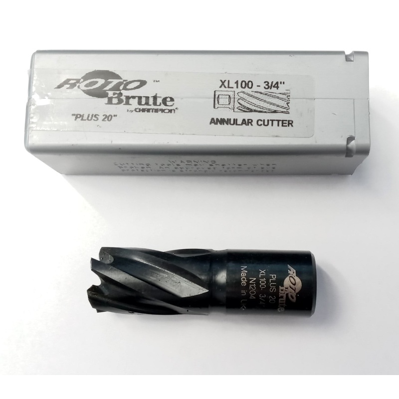 Champion Roto Brute XL100-3/4" Annular Cutter USA
