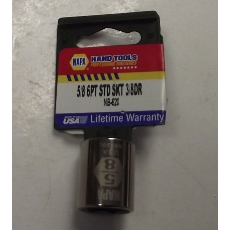 Napa NB-620 3/8" Drive 5/8" 6pt. Socket USA