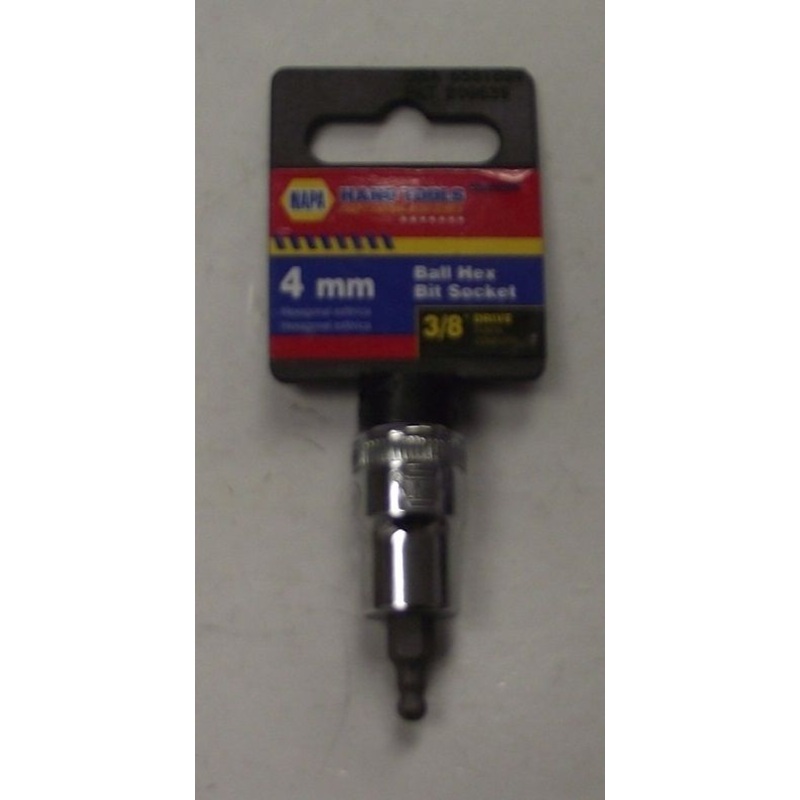 Napa NBH509M 3/8" Drive 4mm Ball End Hex Bit Socket