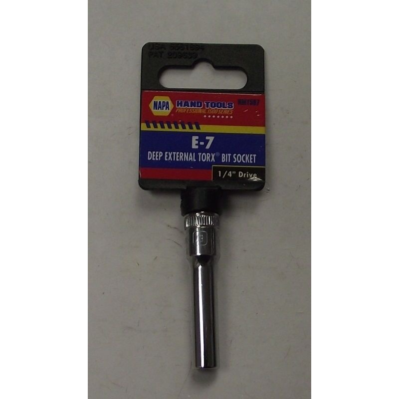 Napa NMT507 1/4" Drive E-7 Deep External Torx Bit Socket