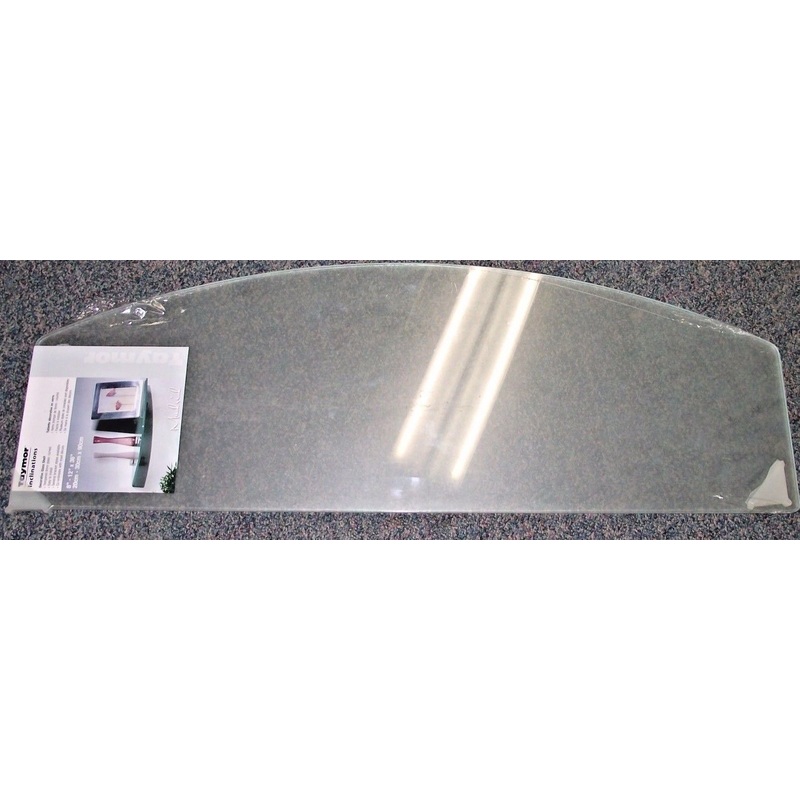 Taymor 52-C20908FG Decorative Glass Shelf 8" x 12" x 36" 8mm Thick Tempered
