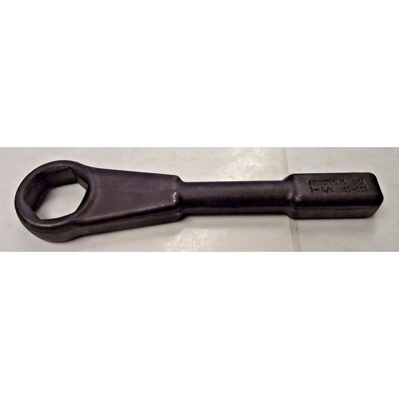 Armstrong 33-552 1-5/8" Black Oxide 6 Point Straight Pattern Slugging Wrench USA