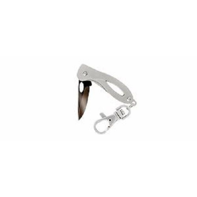 Coast C115 Silhouette Lockback Key Chain Knife Titanium Coated Blade