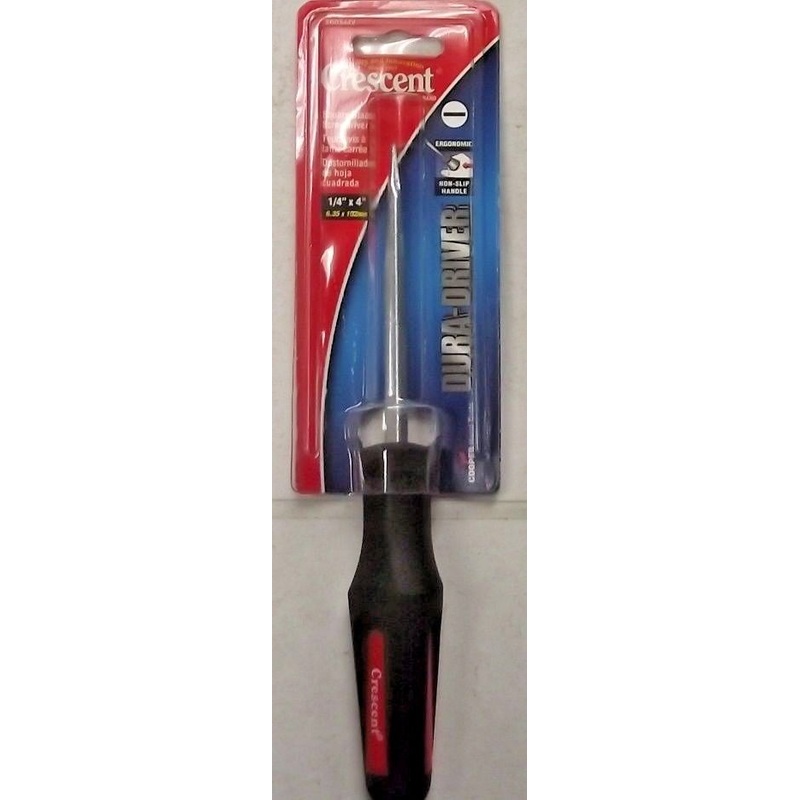 Crescent SDDS44V Dura Driver Mechanic's Screwdriver 1/4" x 4" Non Slip Handle