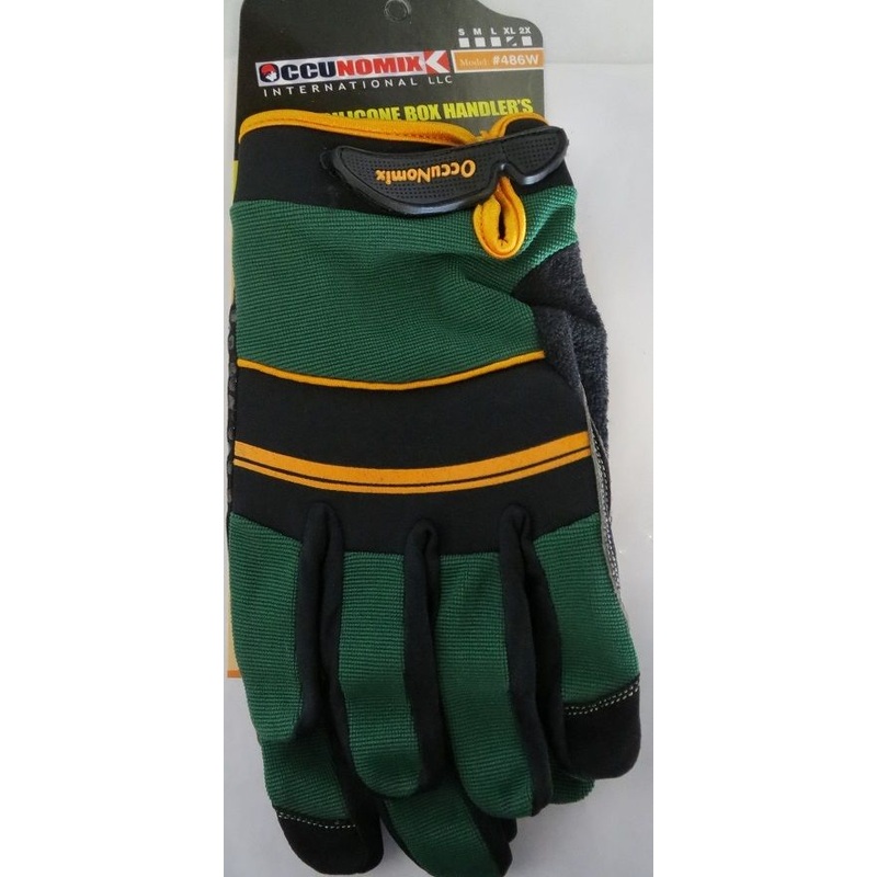 Occunomix 486W-XL Specialty Sport/Work Gloves Deluxe Silicone Box Handler