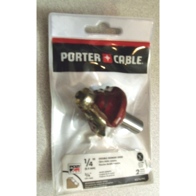 Porter Cable 43767PC Double Roman Ogee Router Bit
